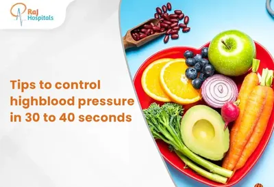 Tips to control high blood pressure in 30 to 40 seconds