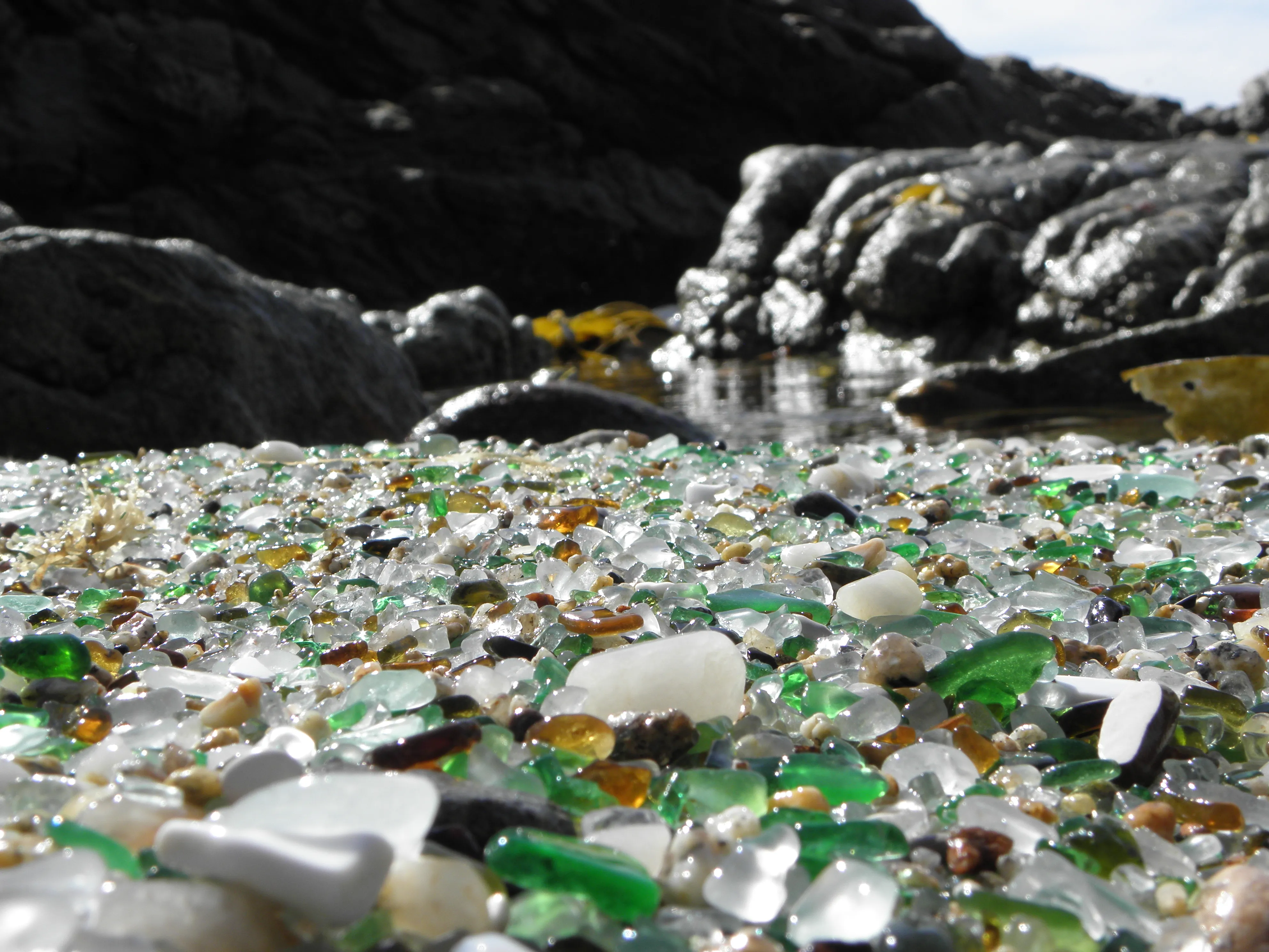 Did you ever hear about sea glass?