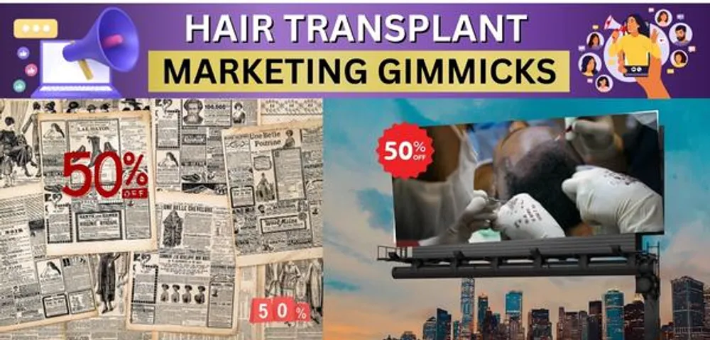 Hair Transplant Marketing Tricks: What to Watch Out For